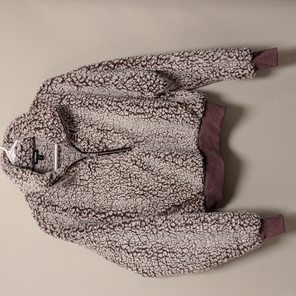 Express Tops - Express Sherpa Hoodie